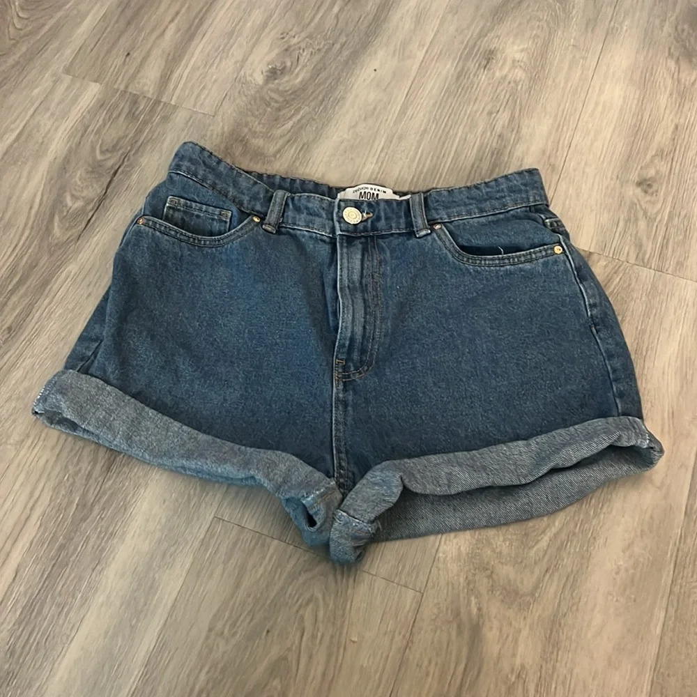 Refuge denim blue Mom shorts size 7 - Picture 2 of 8